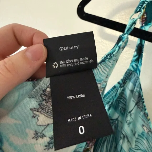 Disney Encanto Dress Torrid Womens 12/14 (0) La Casita Rainbow Tropical Pockets - Picture 9 of 10